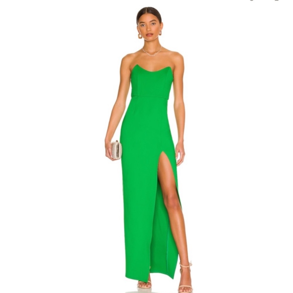 Ryleigh Superdown Green Dress